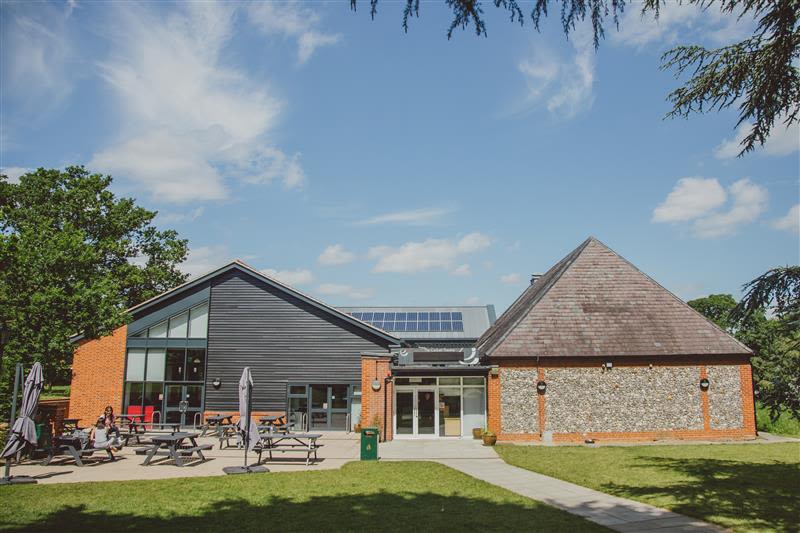 Corbett Theatre and SU building