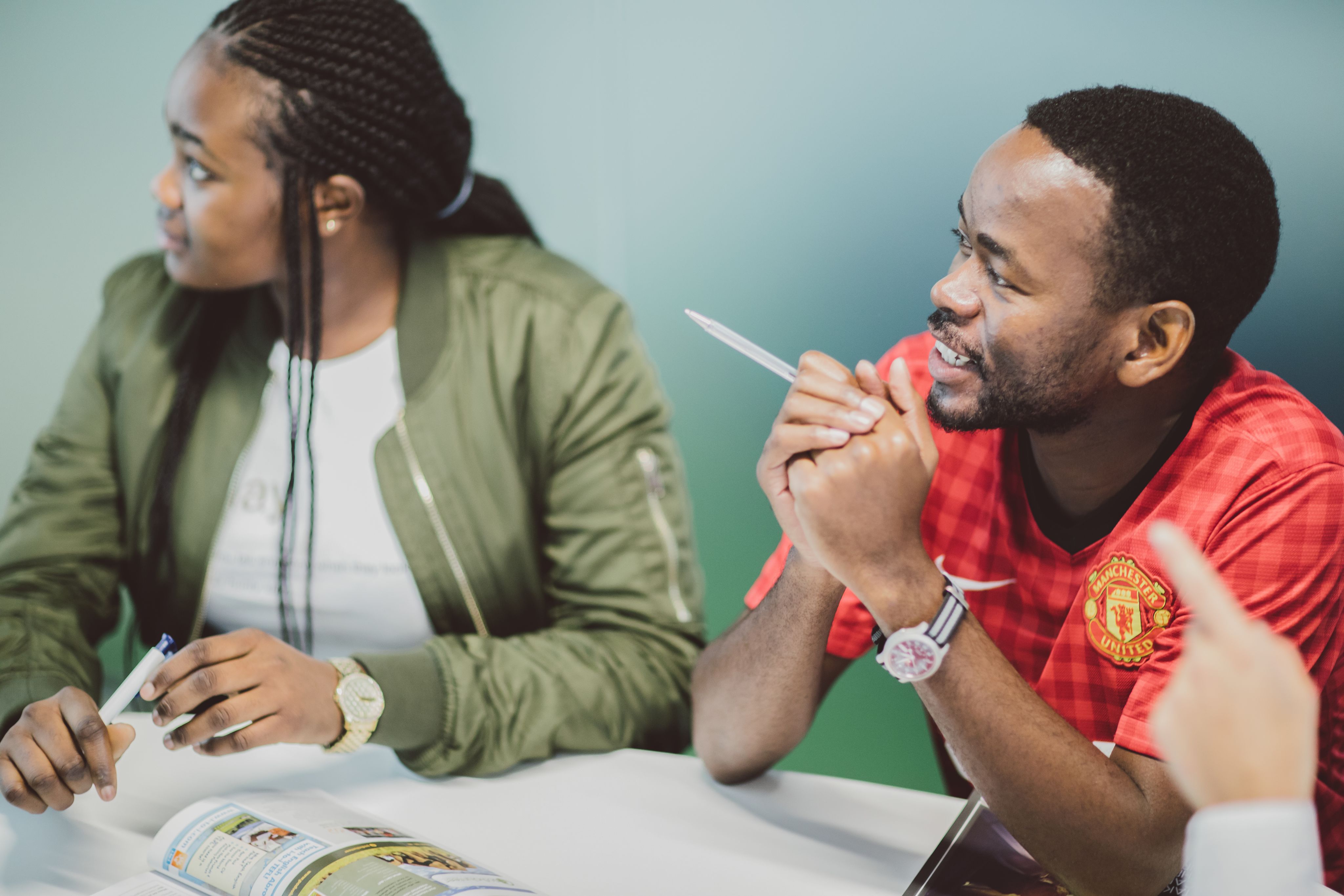 Students in a seminar